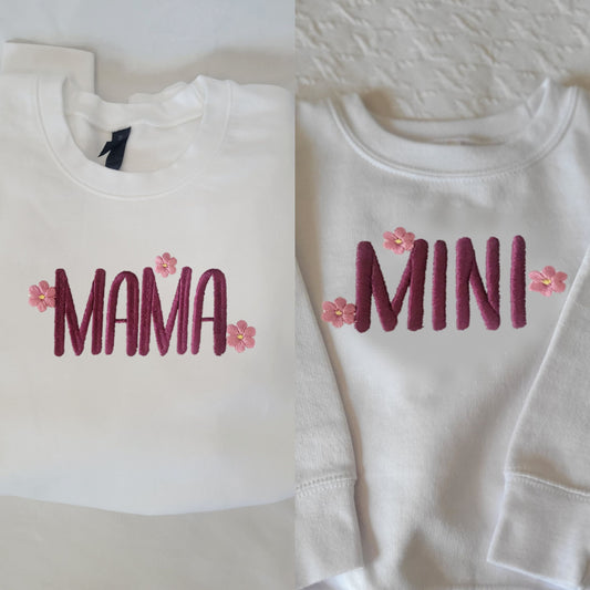 Matching Set - Mama & Mini - Floral - Adult & Toddler