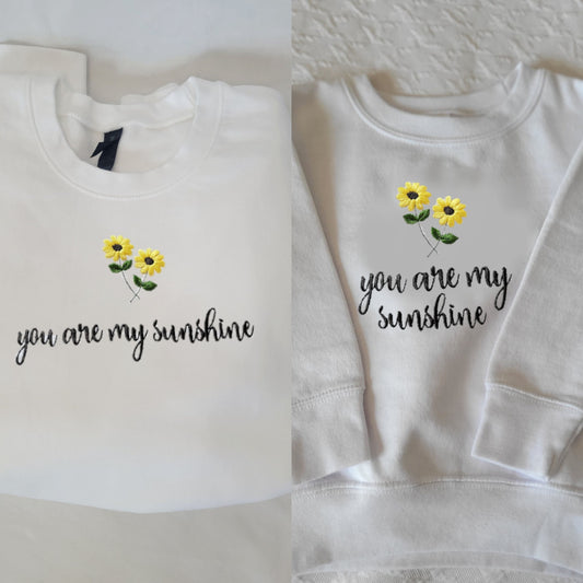 Matching Set - You Are My Sunshine - Adult & Toddler