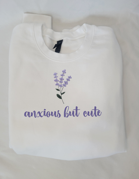 Anxious But Cute - Adult Sweatshirt